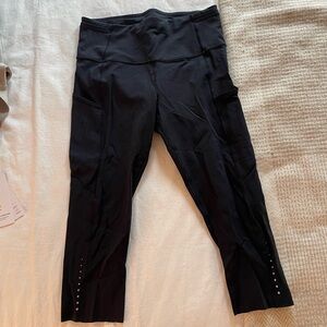 Lululemon Fast and Free Cropped Leggings